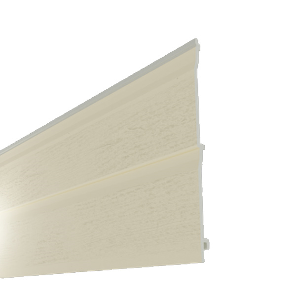 Bardage en PVC imitation bois Barcel - 300,00 MM x 5,00 M - Nacré