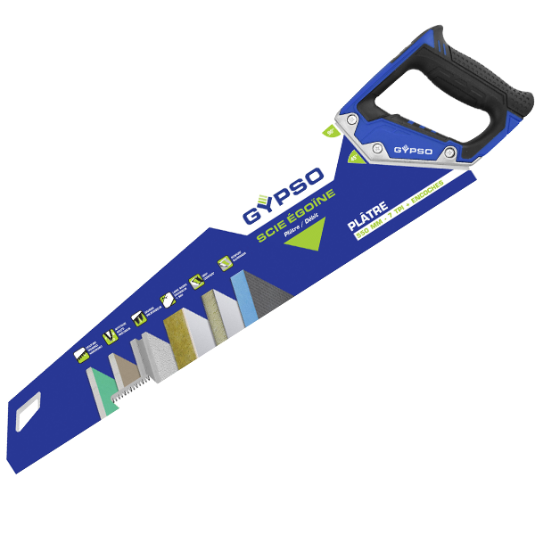 Scie égoïne de plaquiste Hardpoint Gypso - 550 mm - 7 dents/pouce