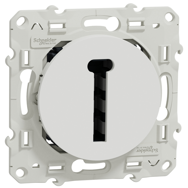 Conjoncteur prise en T Schneider Odace  - blanc - 8 contacts