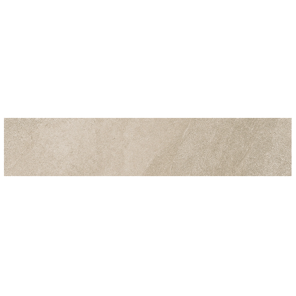 Plinthe carrelage effet pierre Titano - 60,0 CM x 7,5 CM - Beige