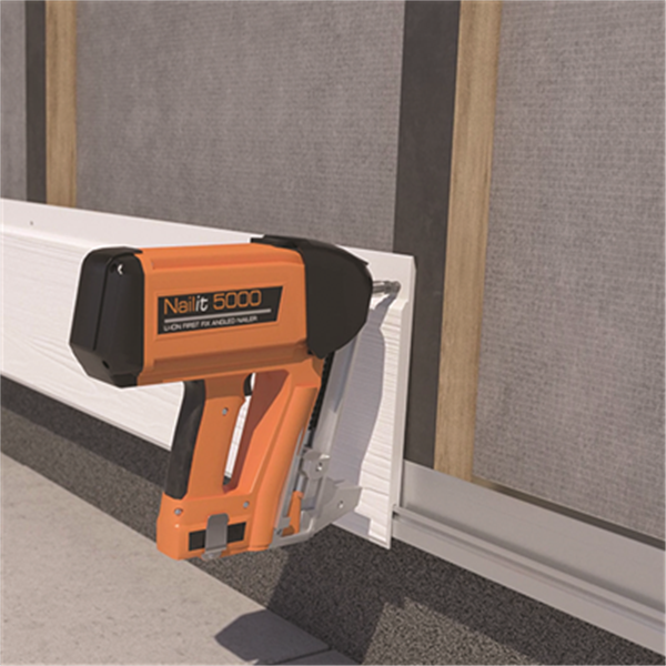 Profilé de départ en aluminium pour bardage Hardie Plank VL - pose horizontale - largeur 38 MM - longueur 3 M