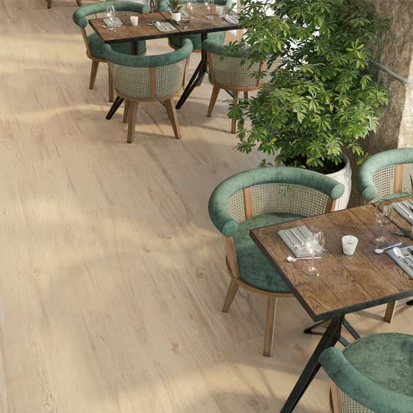 Carrelage imitation bois intérieur Naturel grès cérame émaillé – 120x23.3cm ép. 8.7mm