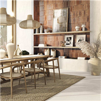 Carrelage intérieur imitation terre cuite - Argillae