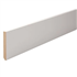 Plinthe à angles vifs MDF hydrofugé prépeint blanc - 15 MM x 80 MM x 2440 MM