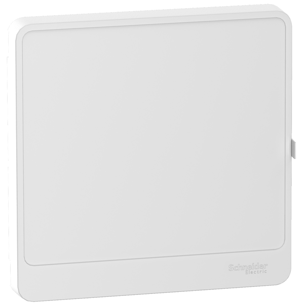 Porte Schneider Resi9 Styl pour coffret d'une rangée - blanc