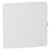 Porte Schneider Resi9 Styl pour coffret d'une rangée - blanc