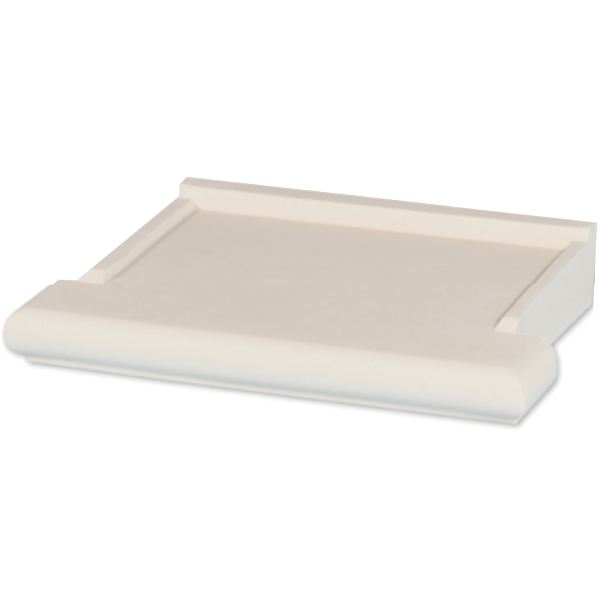 Appui de fenêtre Prestige - béton blanc  - 34 CM x 0,64 M
