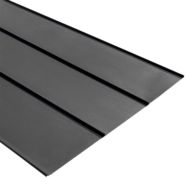 Tôle bac acier 0,50 MM - 2100,0 MMx450 MM - Gris terre d'ombre RAL7022