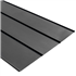 Tôle bac acier 0,50 MM - 2100,0 MMx450 MM - Gris terre d'ombre RAL7022
