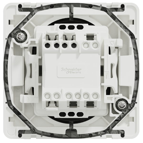 Va-et-vient lumineux Schneider Mureva Styl IP55 blanc 10AX 250V