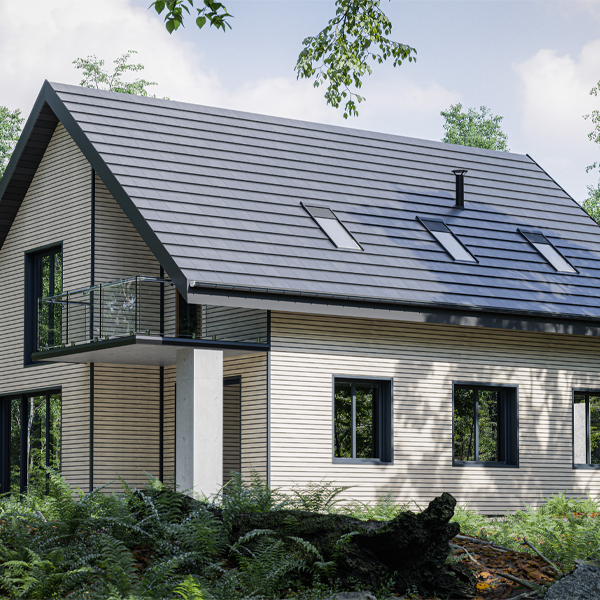 Bardage en PVC cellulaire imitation bois - Claircel Premium