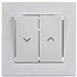 Interrupteur volet roulant Schneider Asfora complet - blanc - 10 A - 230 V