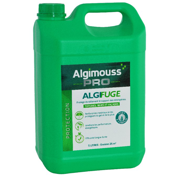 Imperméabilisant toiture mur façade Algifuge 5 Algimouss 047002