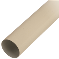 Tube de descente de gouttière Nicoll TD100 Sable - 100 MM x 4 M