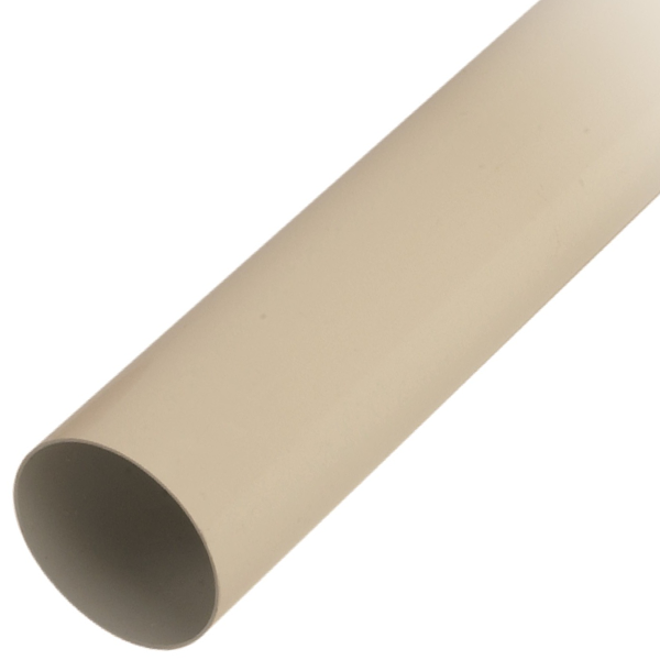 Tube de descente de gouttière Nicoll TD100 Sable - 100 MM x 4 M