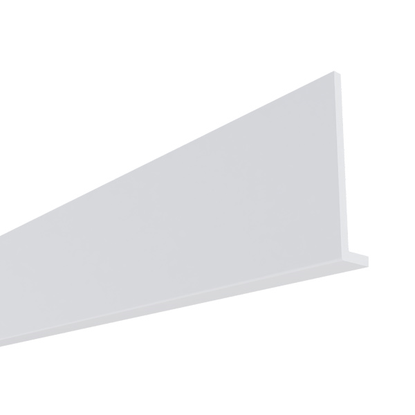 Planche de rive PVC Blanc Rivecel L9 - 175,00 MMx9,00 MM - 5,00 M