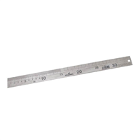 Jauge charpentier Jouanel acier inox graduation deux faces 350 mm
