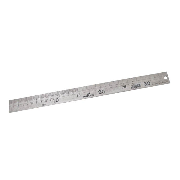 Jauge charpentier Jouanel acier inox graduation deux faces 350 mm