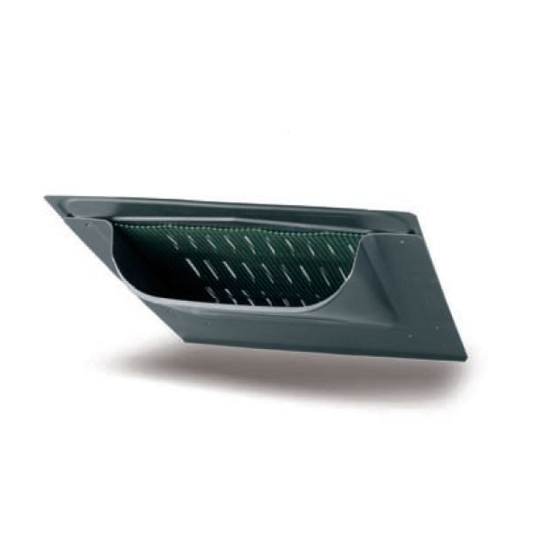 Chatière de ventilation VMZINC Intégra Anthra-Zinc - 335 MMx310 MM - section de 60 cm²