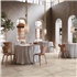 Carrelage intérieur effet pierre en grès cérame - Château - 80,0 CM x 80,0 CM - ép. 9,00 MM - Ivoire
