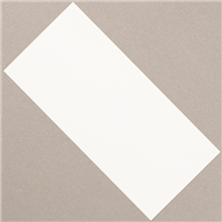 Faïence murale TRENDY LISSE EDILIS -  - 50 CMx25 CM ép. 7.40 MM