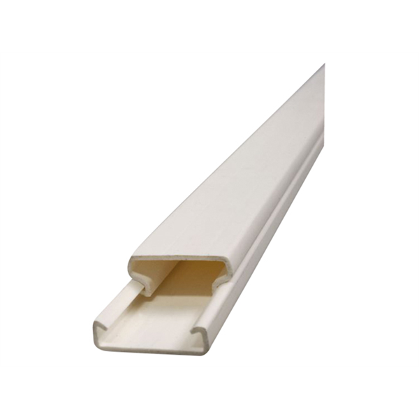 Moulure monocanale 22x10 mm 2 mètres blanc Debflex 434002