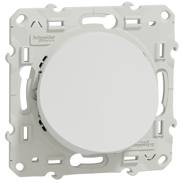 Sortie de câble Schneider Odace - blanc - câble de 6 à 12 mm² - 16 A