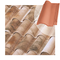 Tuile en terre cuite TB-12 Tejas Borja - Nature Lamalou - 439 MM x 260 MM