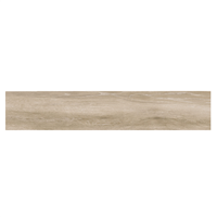 Plinthe carrelage effet bois Pecan - 7,2 x 59,6 cm - Beige