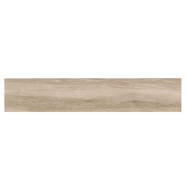 Plinthe carrelage effet bois Pecan - 7,2 x 59,6 cm - Beige