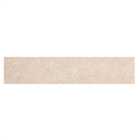Plinthe Travertin en pierre naturelle - Light mix - 40,6 CM x 8,0 CM