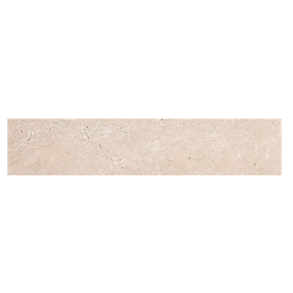 Plinthe Travertin en pierre naturelle - Light mix - 40,6 CM x 8,0 CM