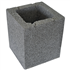 Bloc poteau pilier en béton brut Obra -  20 CM x 20 CM x 25 CM