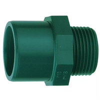Embout fileté pour fluide sous pression - PVC-U - 63 / 50 mm - 1"1/2