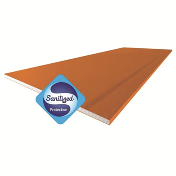 Plaque de plâtre hydrofuge - Prégywab BA13 - 2,60 M x 1,20 M - ép. 12,5 MM