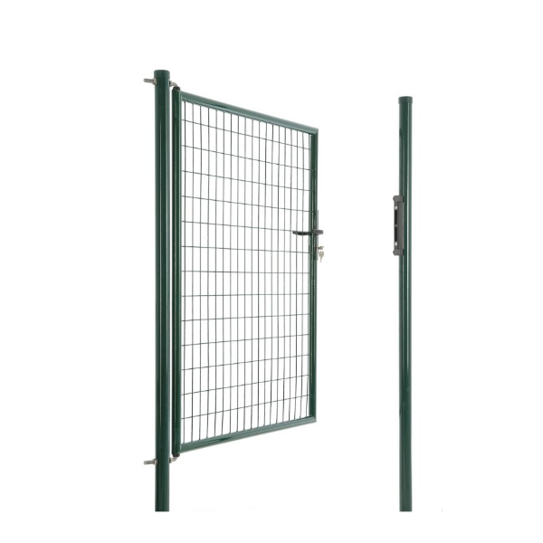 Portillon grillagé Eco Garden double sens Largeur 1m Hauteur 1,25m Vert
