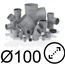 raccords pvc diamètre 100
