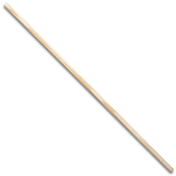 Manche balai cantonnier bois dur Mercier diamètre 28 mm longueur 150 cm