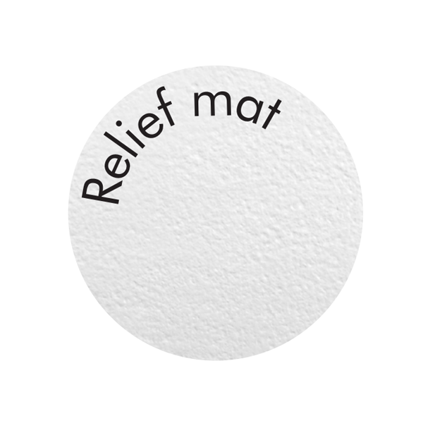 Faïence murale rectifiée Bianca - Edilis - 90,0 CM x 30,0 CM - ép. 8,70 MM - Relief Blanc mat