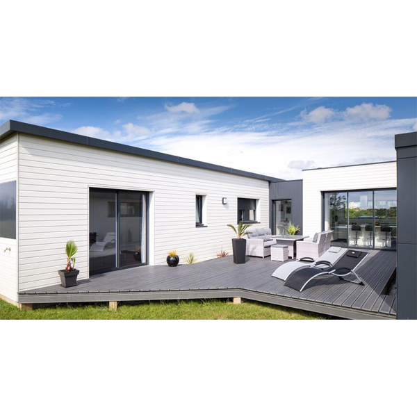 Bardage bois couleur - Extra Silverwood - Blanc