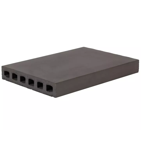 Chaperon plat carré en terre cuite Terreal CH05 - anthracite - 40 x 28 x 5 cm
