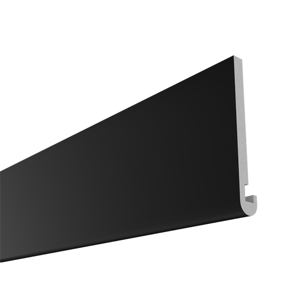 Planche de rive PVC Rivecel B16 Anthracite - 200,00 MM x 16,00 MM - 5,00 M