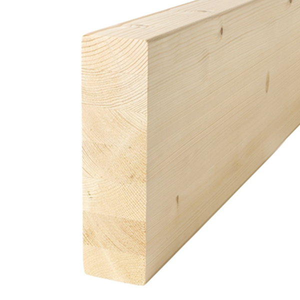 Lamellé-collé GL24H - Sapin Non Traité - 120 x 440 mm - longueur 7,50 M