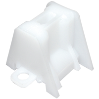 Pontet de support d'onde Etanco - blanc - 45 mm - lot de 5
