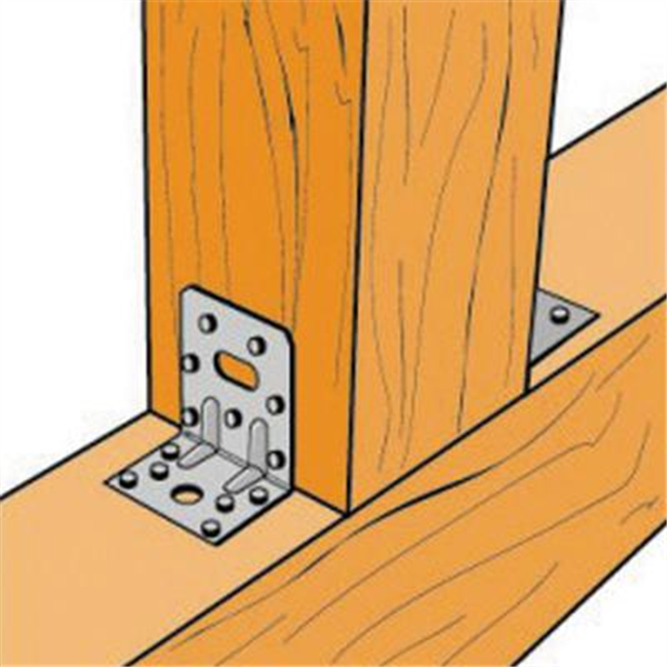 Grande équerre renforcée E9 65x152,5x154 mm Simpson Strong-Tie E9/2,5