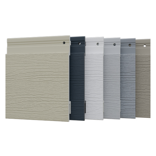 Bardage PVC Isocel Veiné Bois - 166,00 MM x 18,00 MM - Long. 4,00 M - Ambre clair