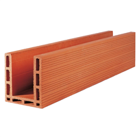 Maxi linteau Terreal ML110 en brique monolithe - 200 MM x 200 MM x 110 CM
