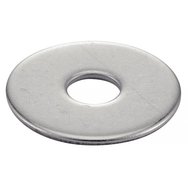 Rondelle plate extra large de serrage 5mm Acier électro zingué x200