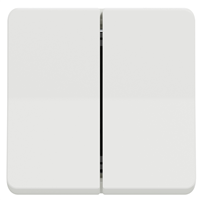 Double va-et-vient Schneider Mureva Styl IP55 IK08 - blanc - 10AX 250V