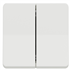 Double va-et-vient Schneider Mureva Styl IP55 IK08 - blanc - 10AX 250V